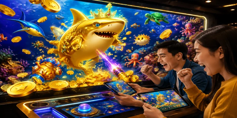 Giao diện sảnh bắn cá jackpot cực kỳ sống động và sắc nét tại nhà cái uy tín TA88.